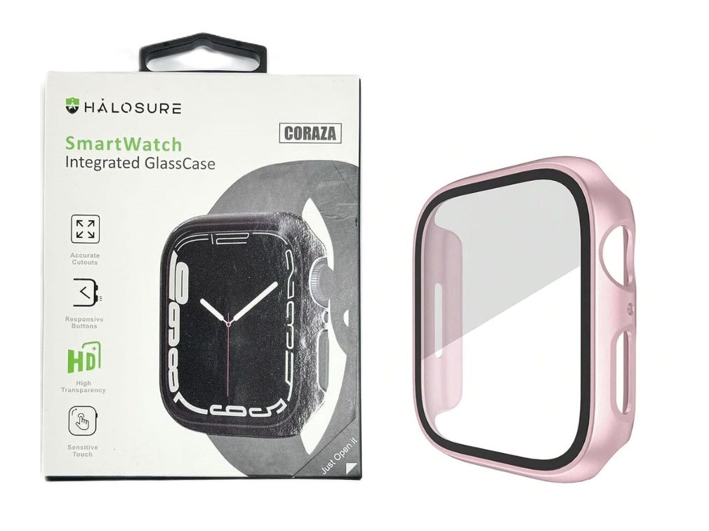 [SALE] iWatch 38mm Halosure Integrated Tempered Glass with Cover