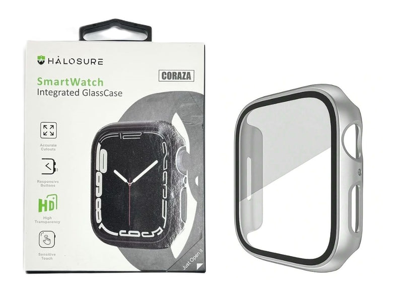 iWatch 44mm Halosure Integrated Tempered Glass with Cover