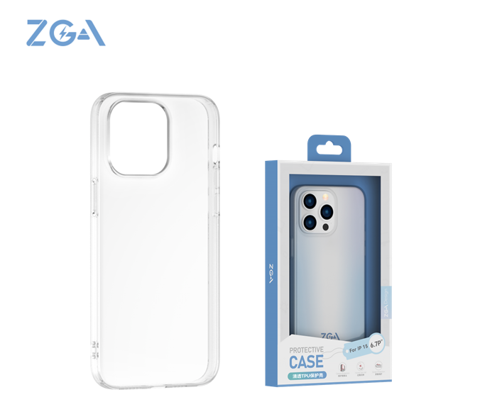 iPhone 15 Pro Max 6.7 ZGA Crystal Clear TPU Case