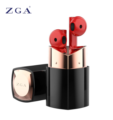 ZGA F1 Lipstick Style TWS Wireless BT5.0 Earphones