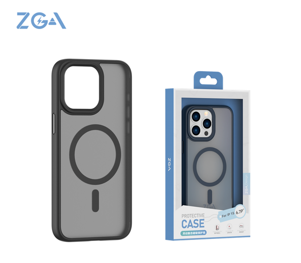 iPhone 15 6.1 ZGA Matte Series Magsafe Case